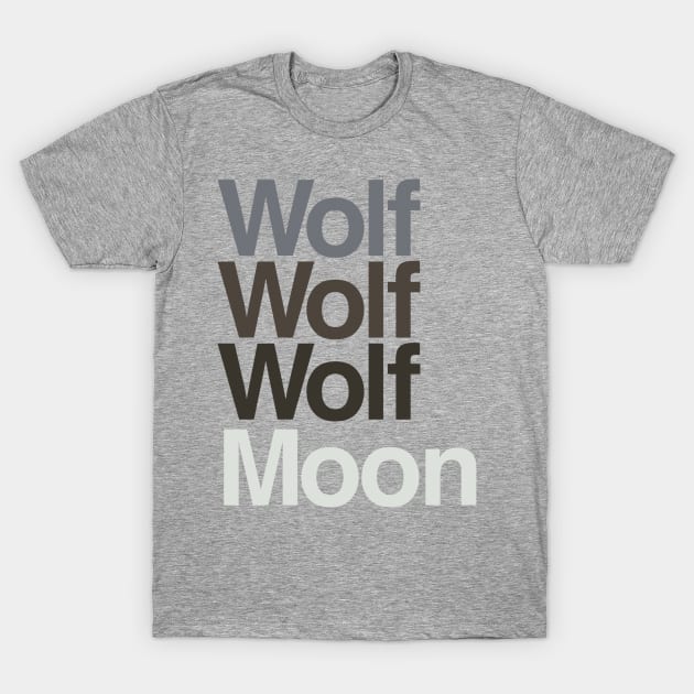 3 Wolvetica T-Shirt by 5eth